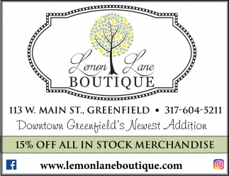 15 Off All In Stock Merchandise Lemon Lane Boutique